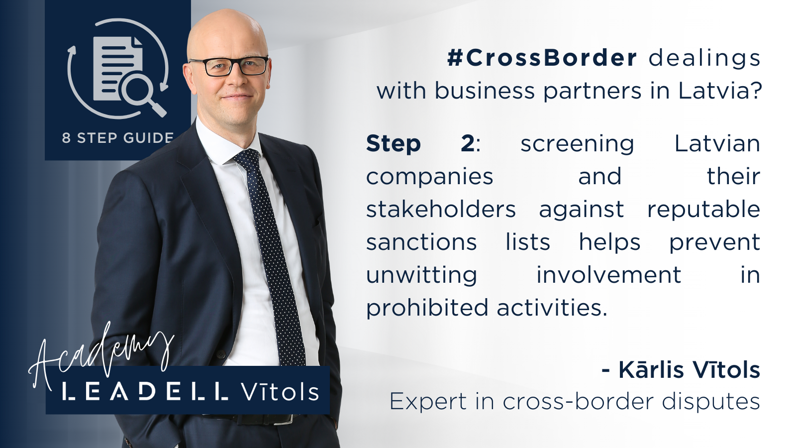 Kārlis Vītols cross border lawyer in Riga Latvia