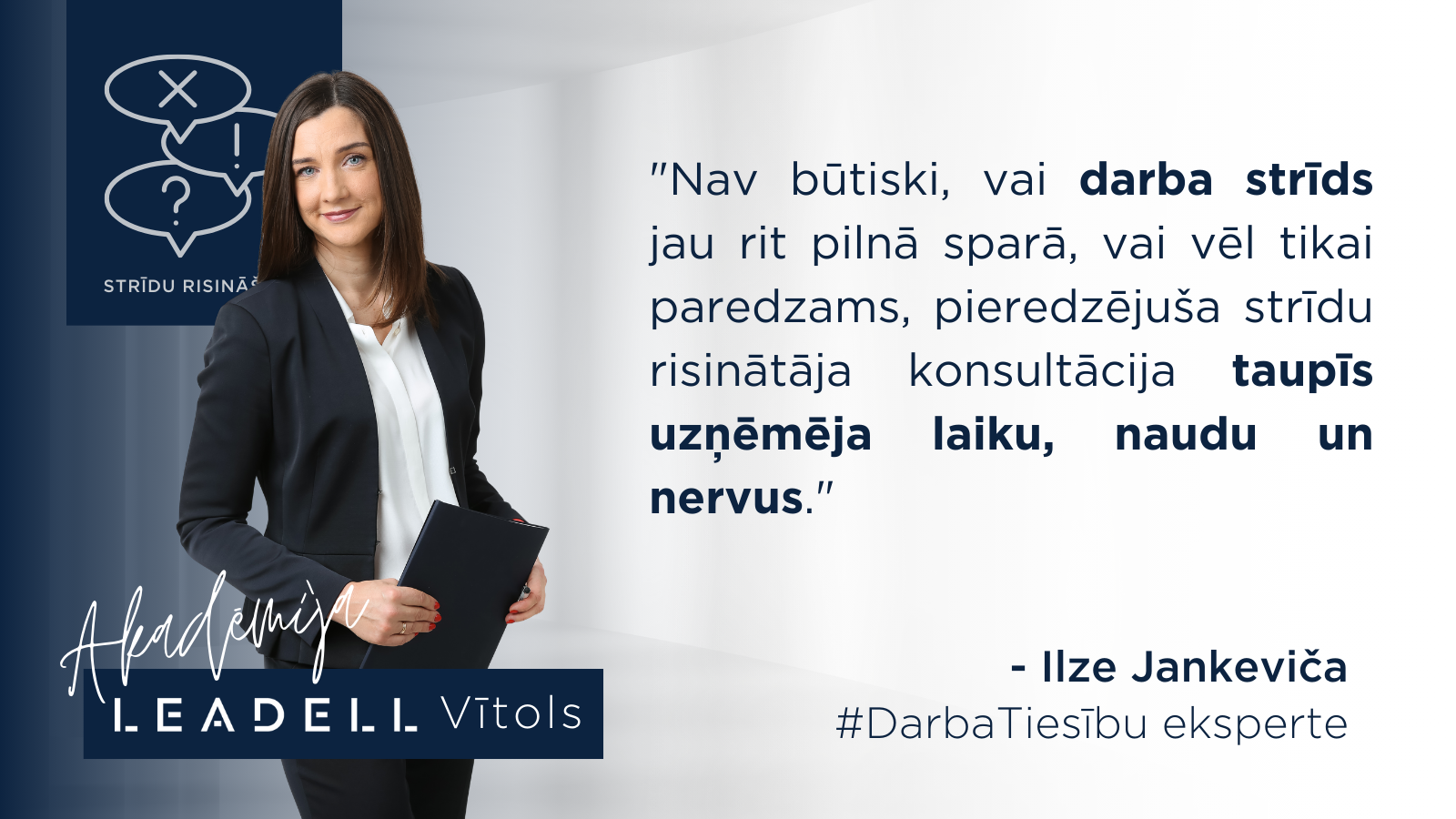 Ilze Jankeviča darba strīdu jurists advokāts eksperts