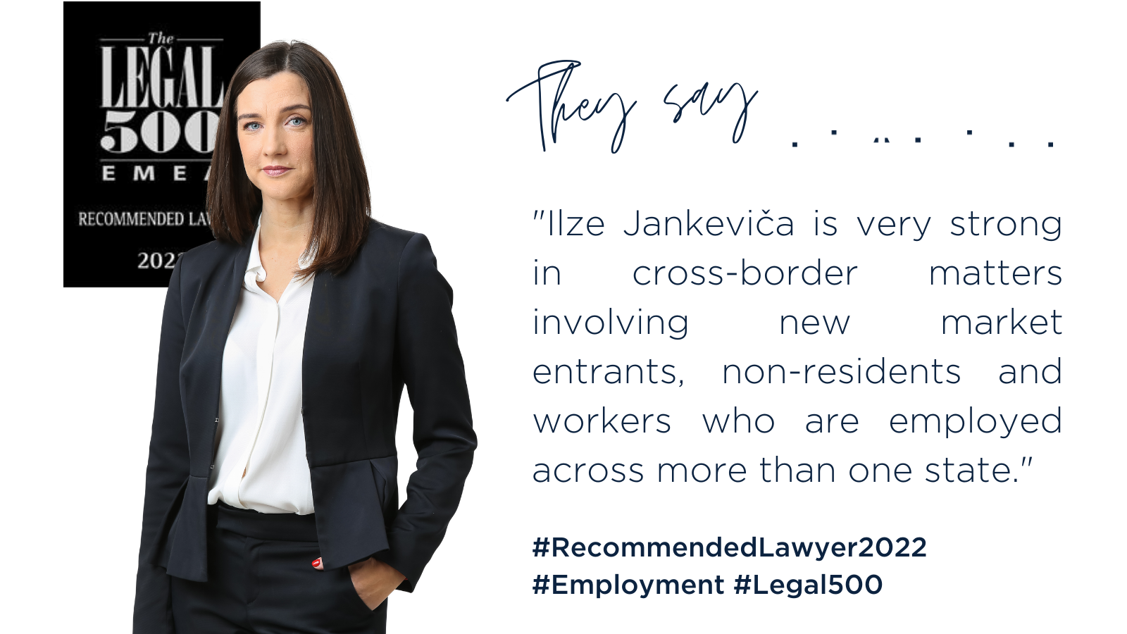Best lawyer employment Ilze Jankeviča LEADELL